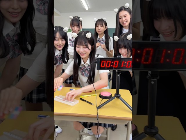 筆箱スピード対決！一位は？#shorts