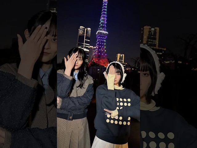 【Devil ANTHEM.】【TOKYO 0:00 A.M.】侑芽とめいさのイントロダンス🗼✨